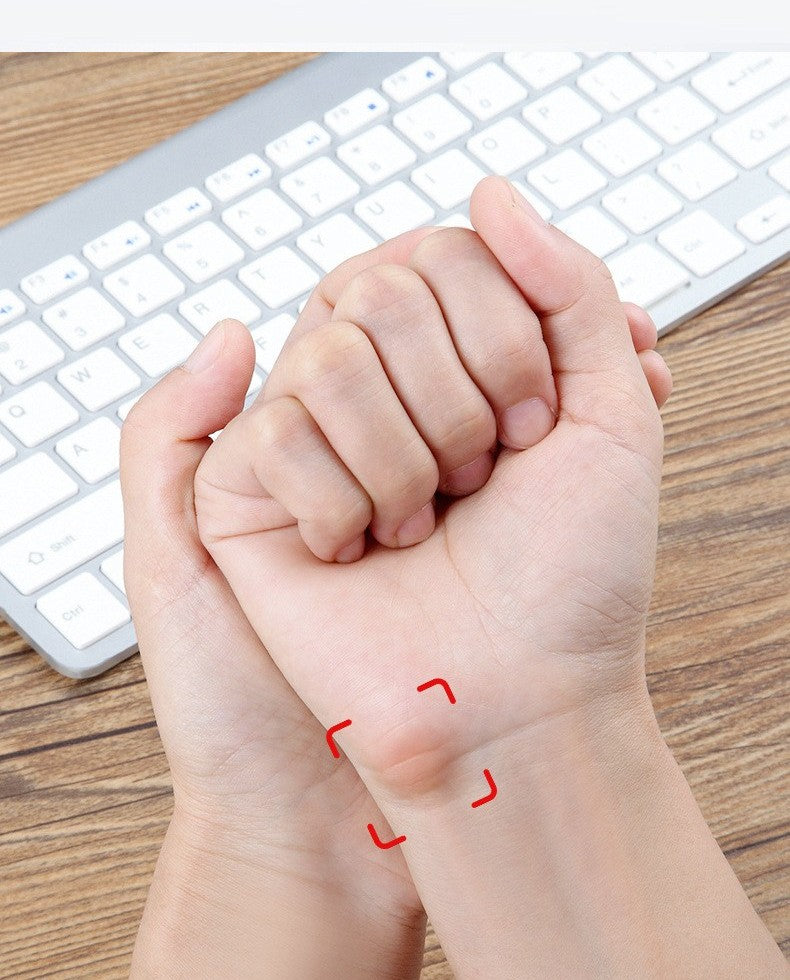 Memory foam wrist rest by Glow Ritual