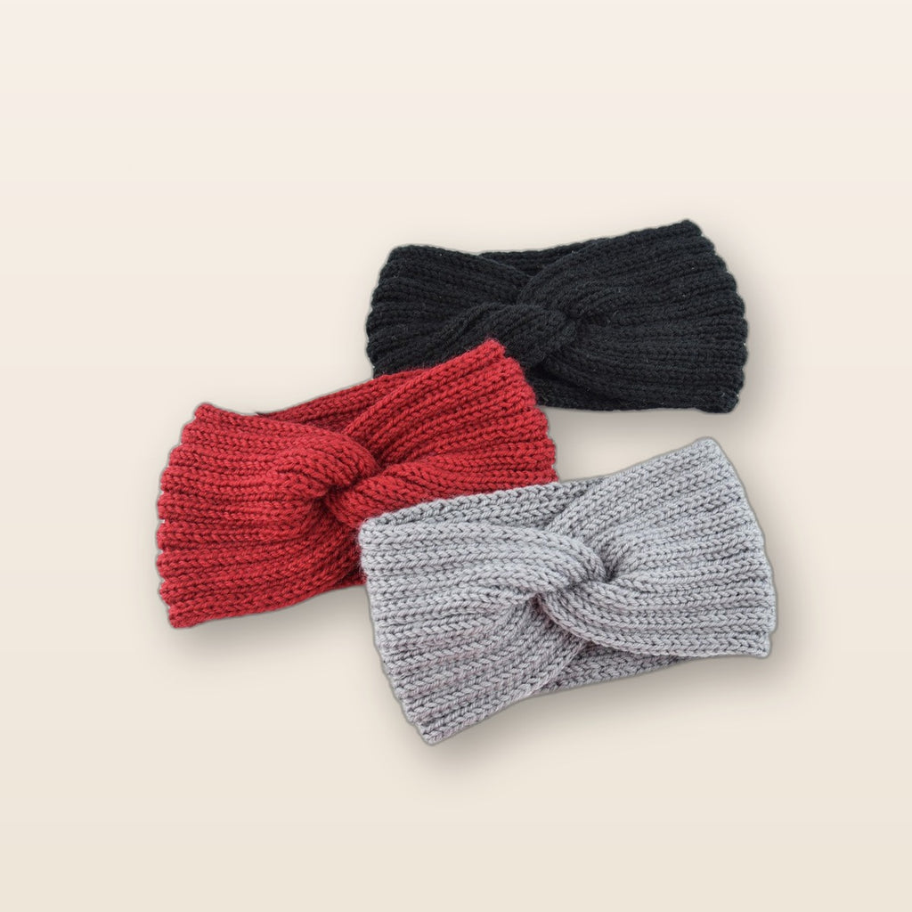 Knit ear warmer headband by Glow Ritual