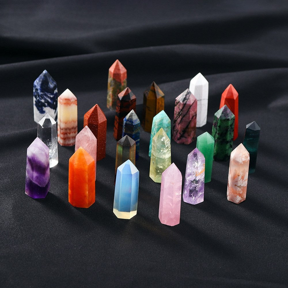 Natural crystal point by Glow Ritual