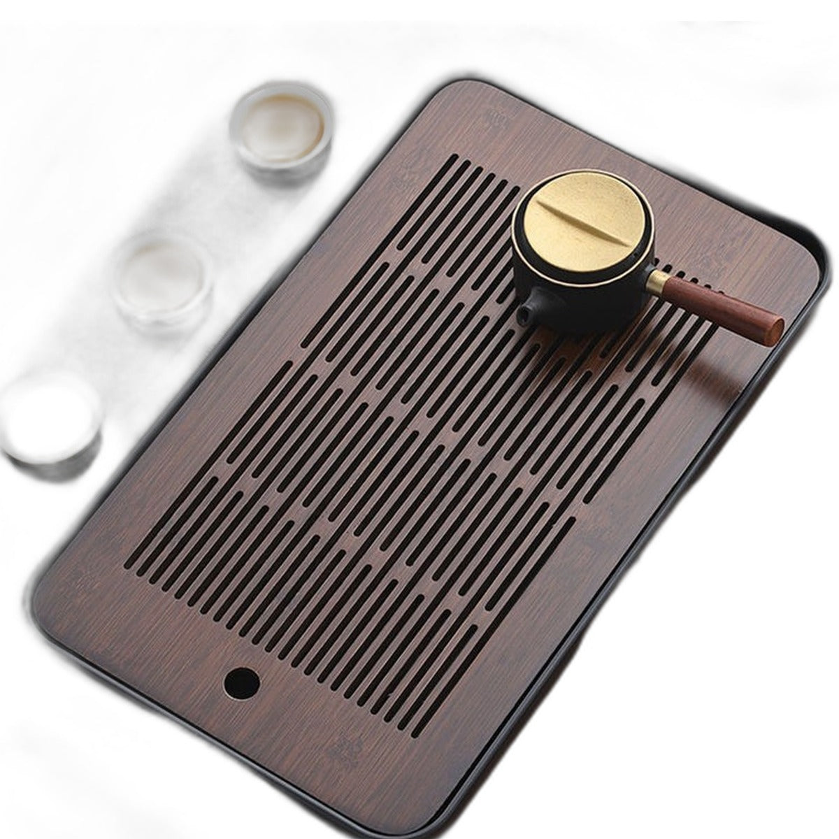 Bamboo tea tray by Glow Ritual