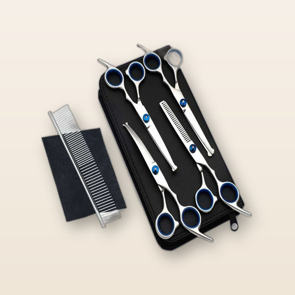 Pet grooming scissors set by Glow Ritual