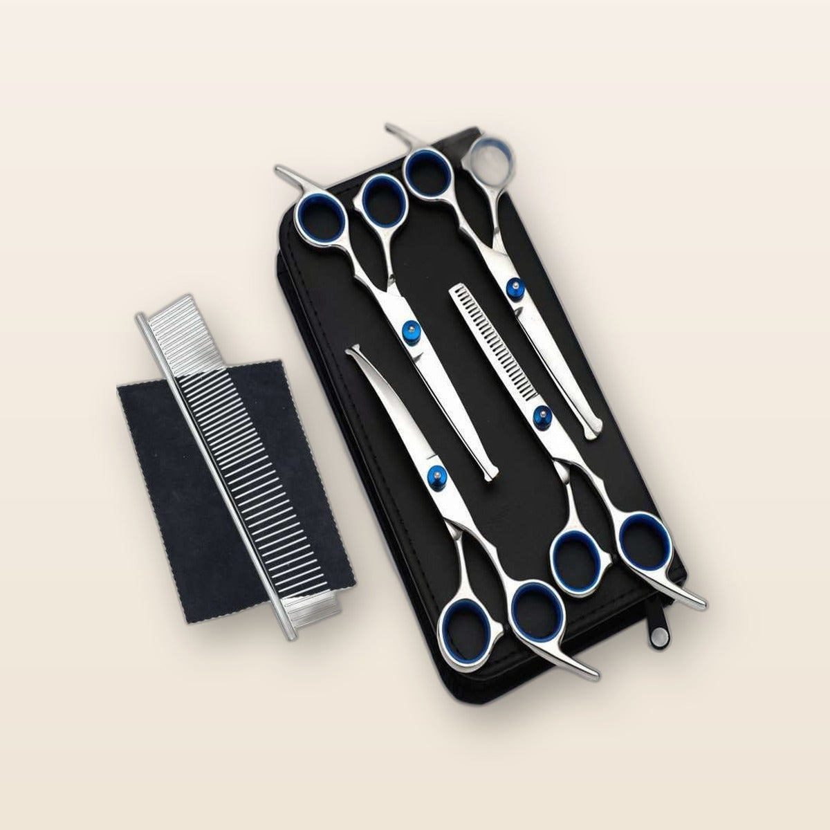 Pet grooming scissors set by Glow Ritual