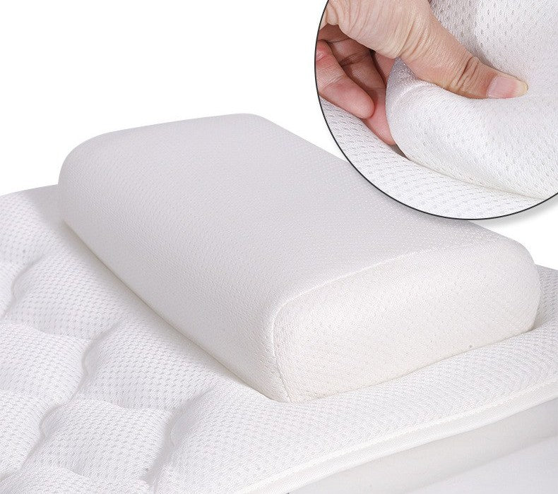 4D mesh bath pillow by Glow Ritual