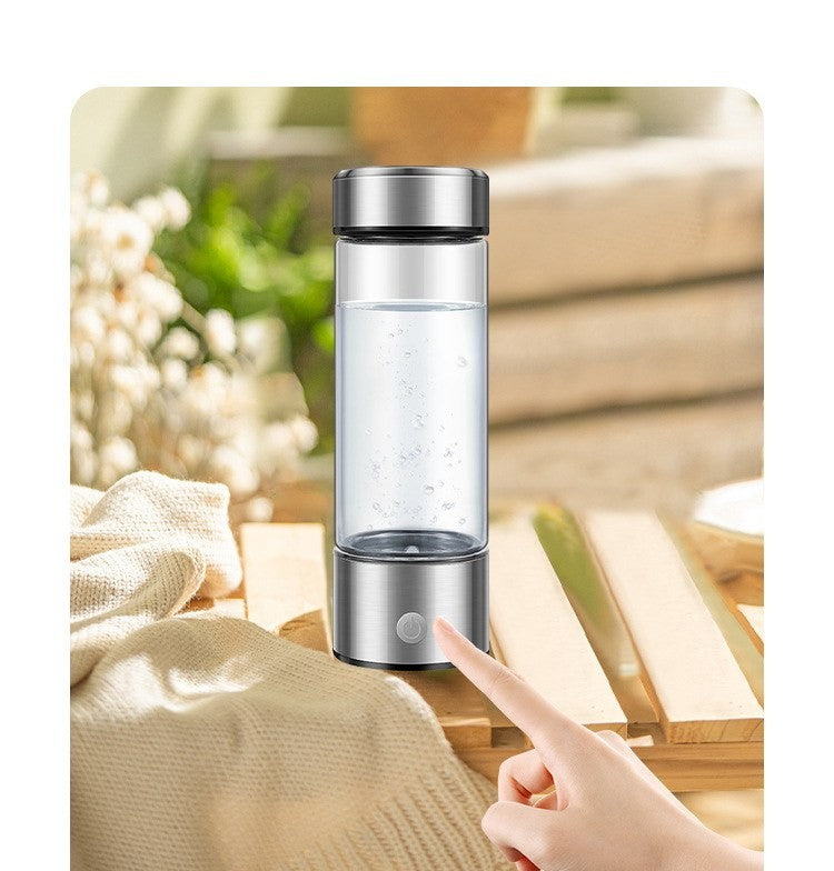Hydrogen water bottle by Glow Ritual
