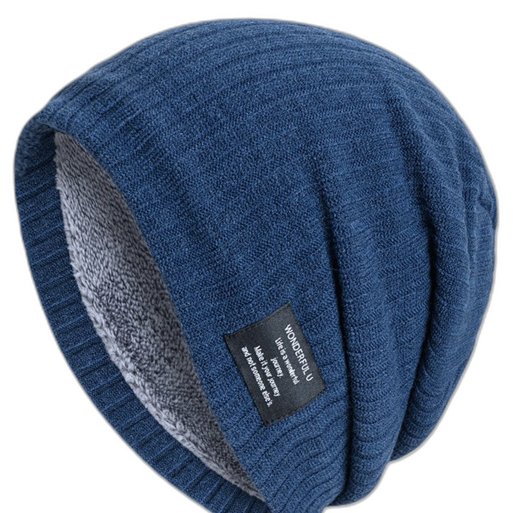 Men's fleece-lined beanie by Glow Ritual