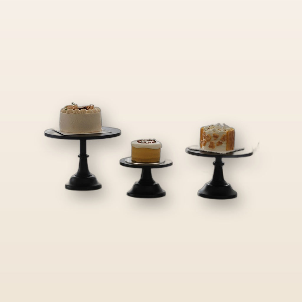 Metal cake stand by Glow Ritual