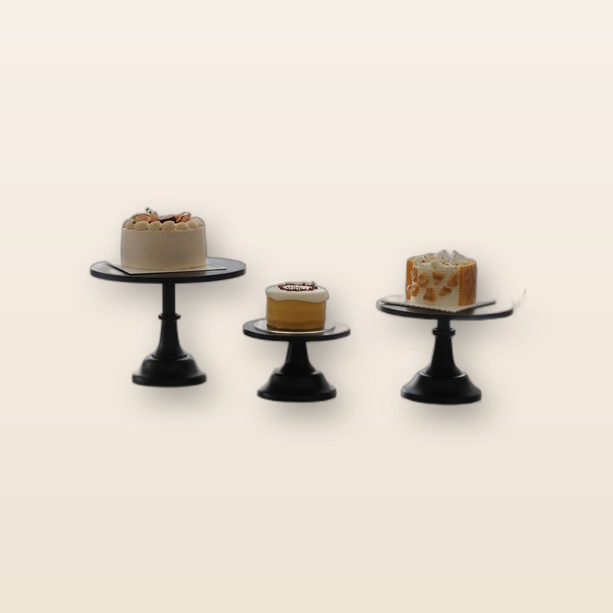Metal cake stand by Glow Ritual
