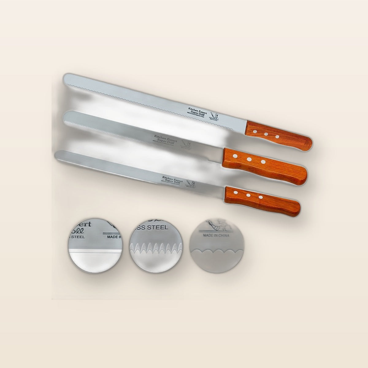 Serrated bread knife by Glow Ritual