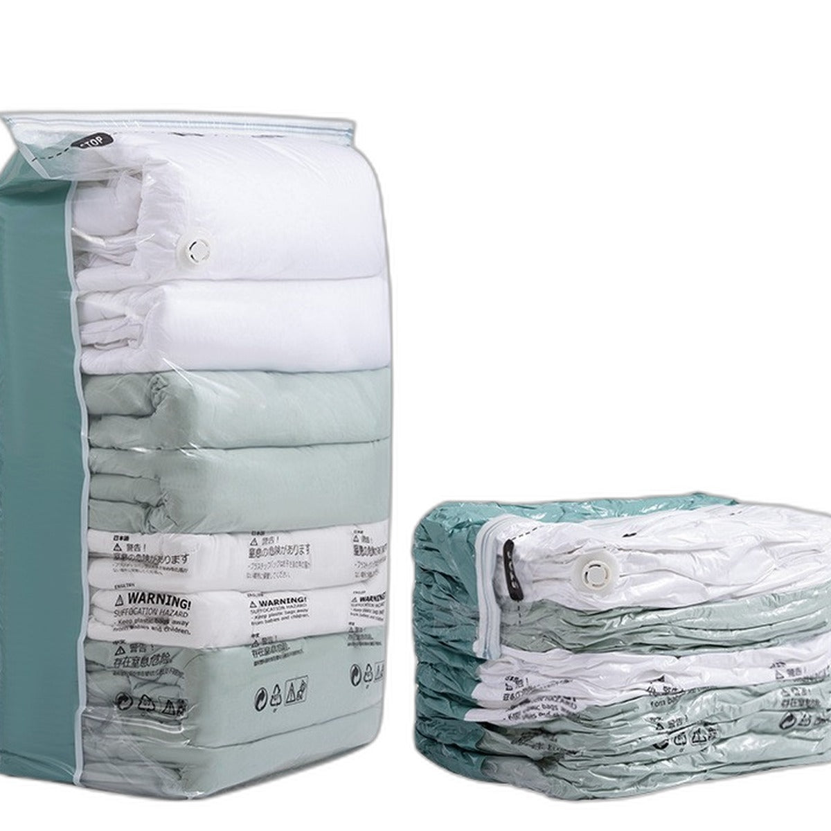 Vacuum storage bags by Glow Ritual