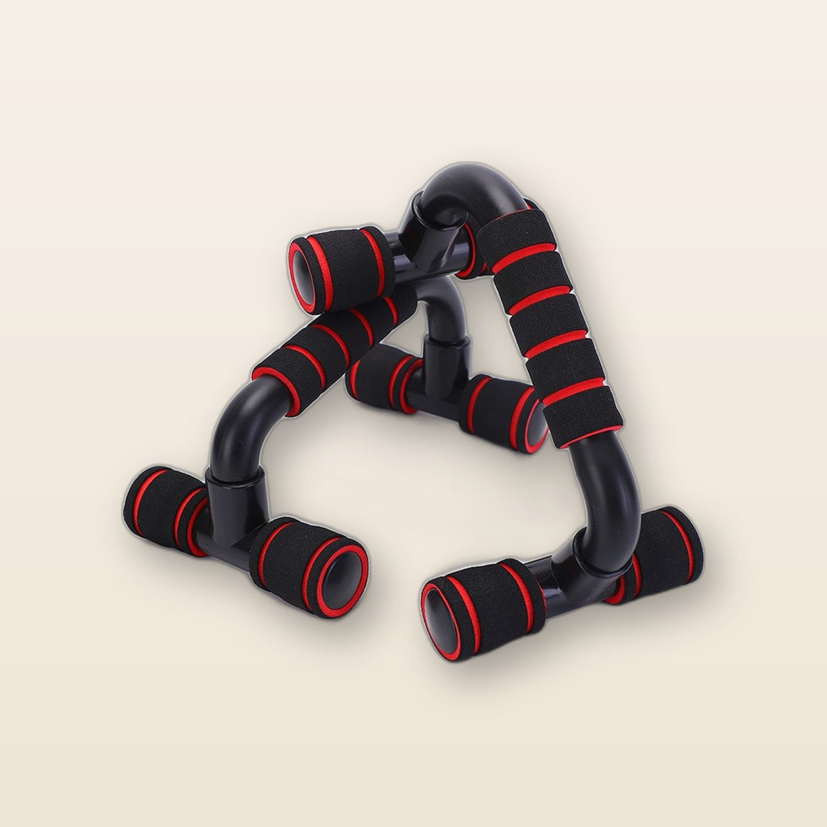 Push-up bars with foam grips by Glow Ritual