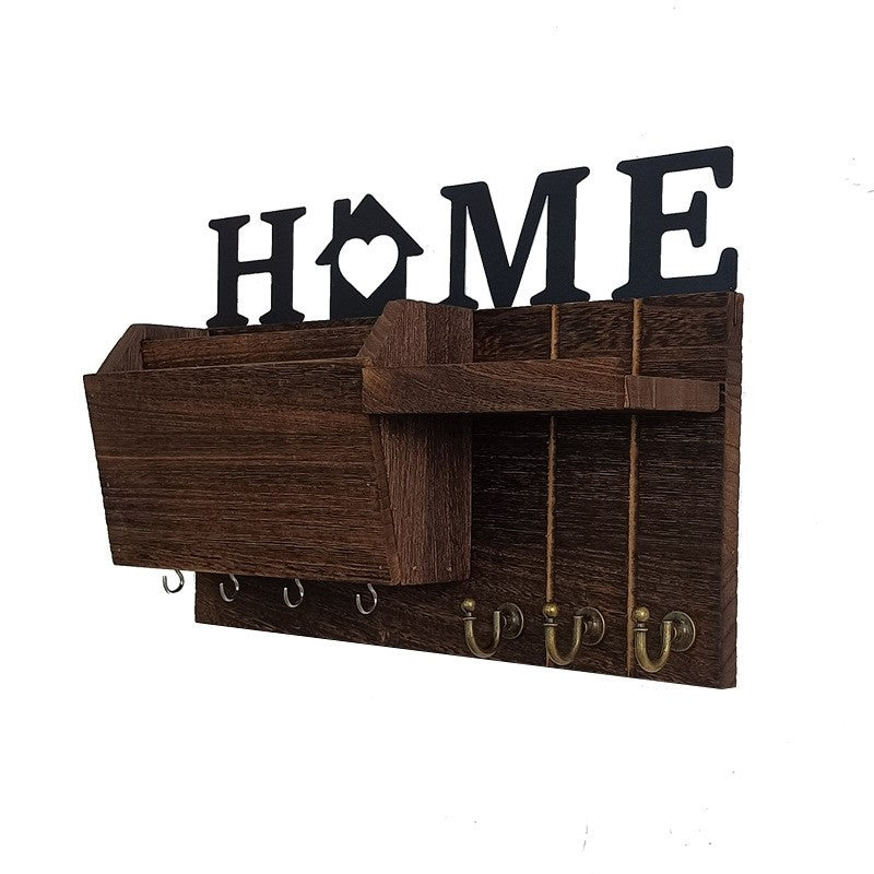 Wooden wall key holder by Glow Ritual