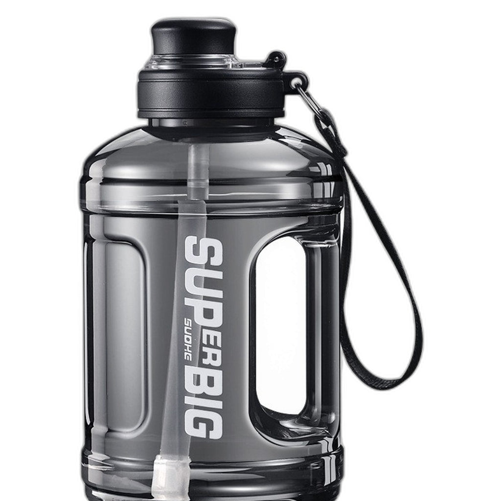 Motivational time-marker water bottle by Glow Ritual