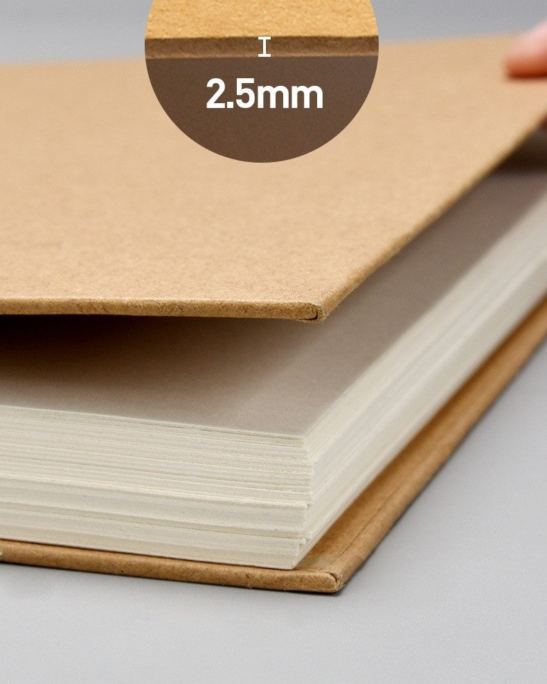 Kraft sketchbook by Glow Ritual