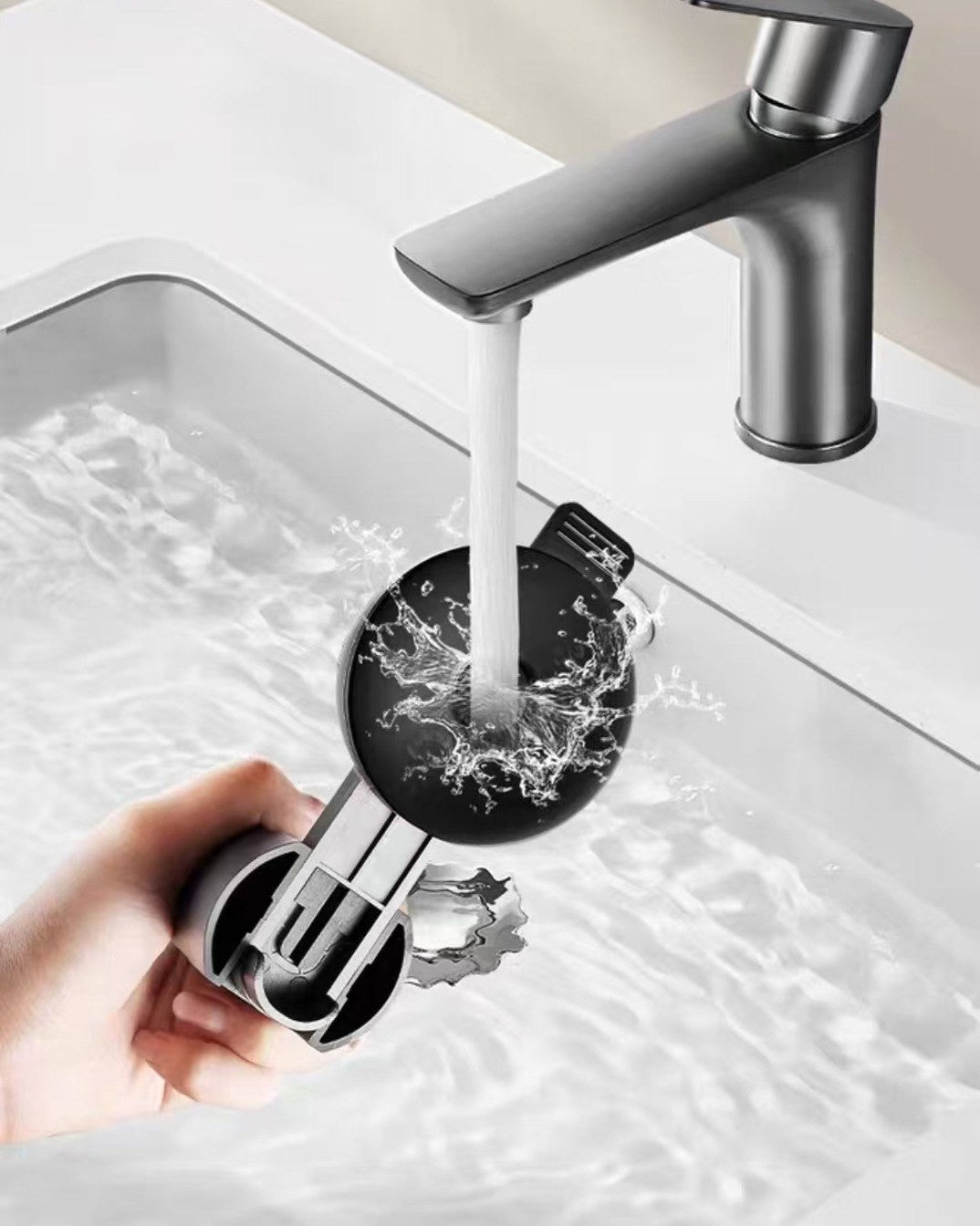 Suction shower head holder by Glow Ritual