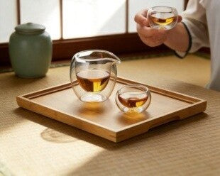 Double-wall espresso cups set by Glow Ritual