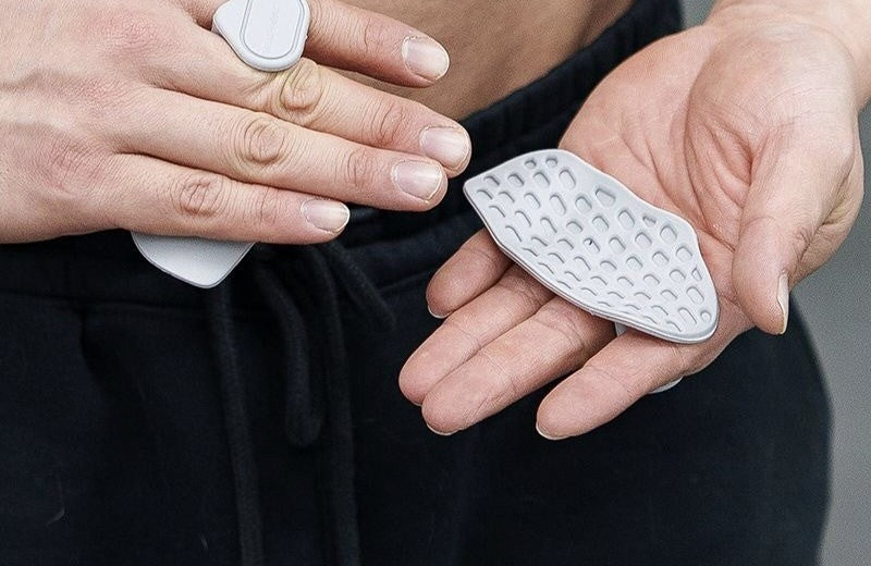 Gym grip pads by Glow Ritual
