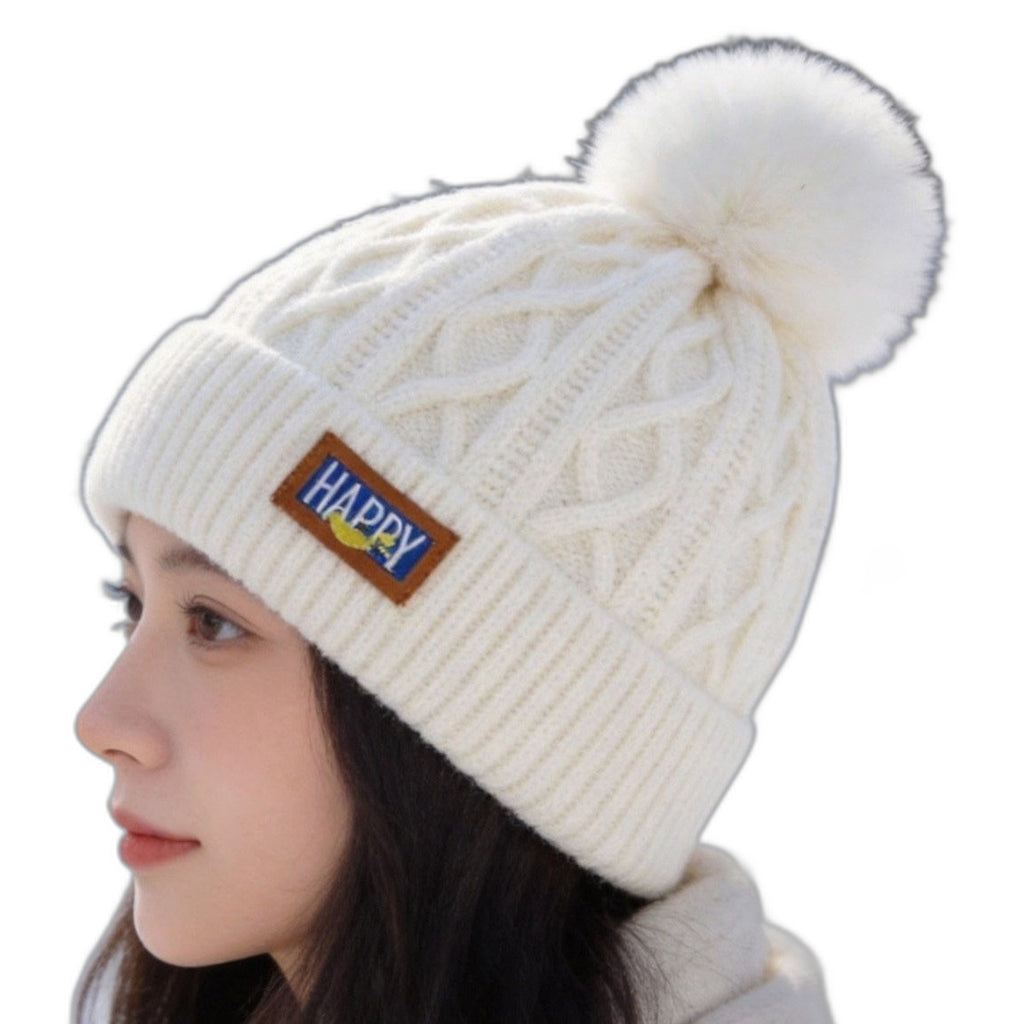 Fleece-lined ear flap beanie by Glow Ritual