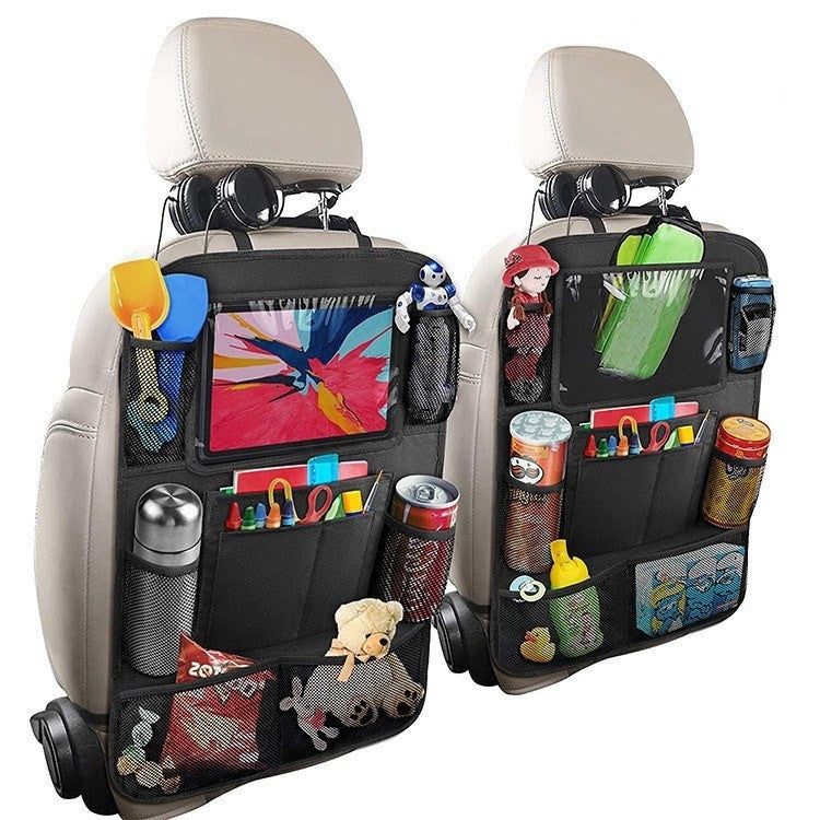 Car backseat organizer by Glow Ritual