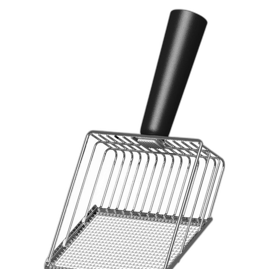 Metal cat litter scoop with holder by Glow Ritual