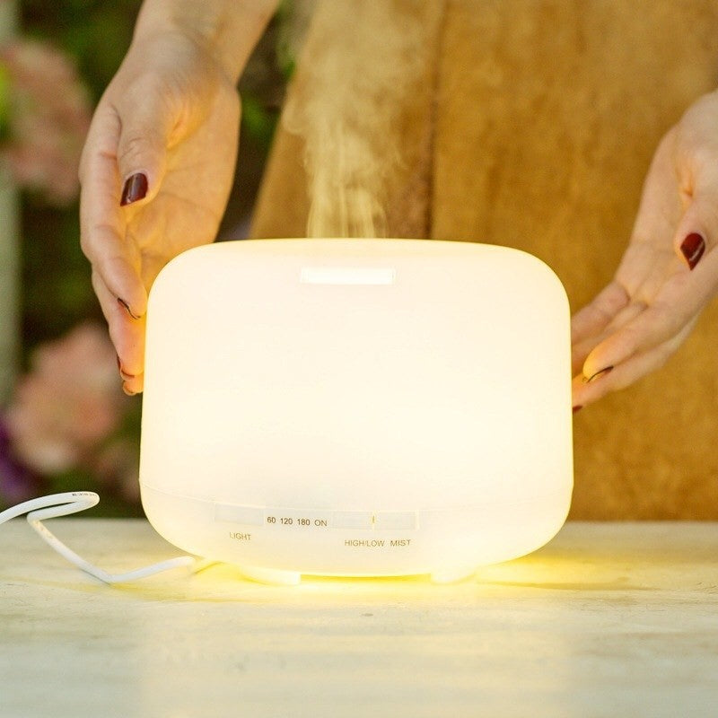 500 ml wood-grain aroma diffuser by Glow Ritual