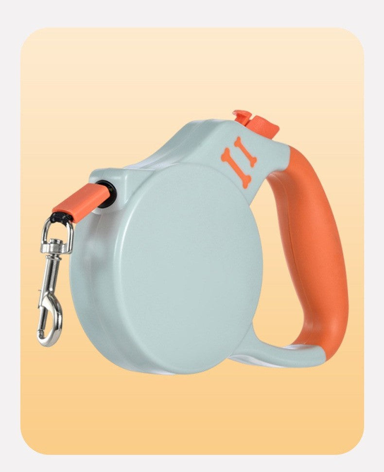 Retractable dog leash by Glow Ritual