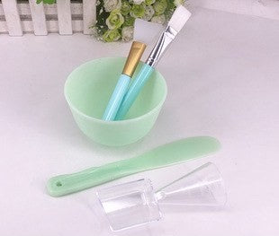 DIY face mask bowl and brush set by Glow Ritual