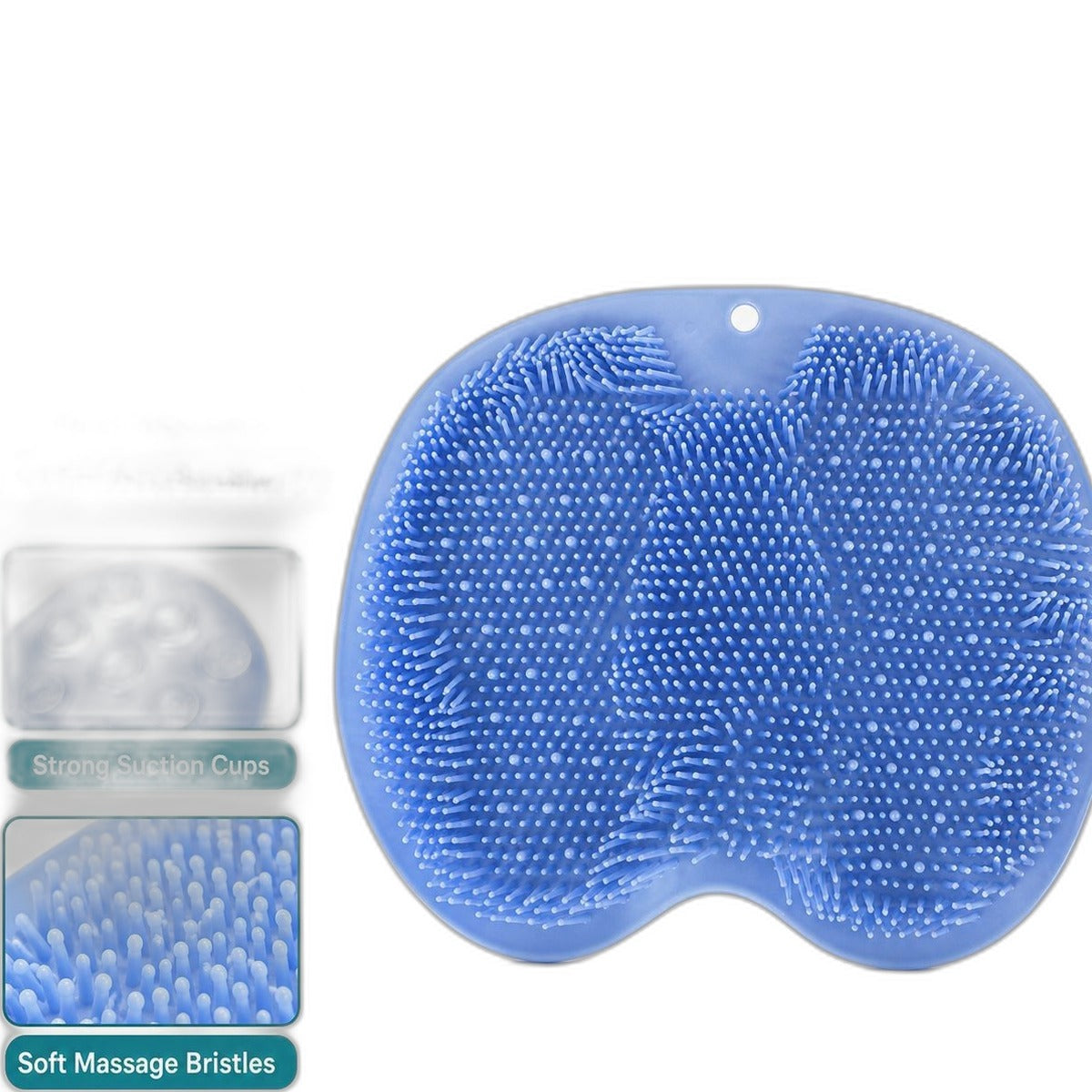 Shower foot scrubber mat by Glow Ritual