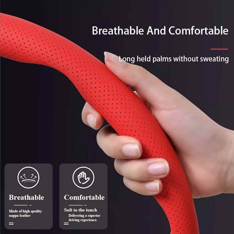 Steering wheel cover by Glow Ritual