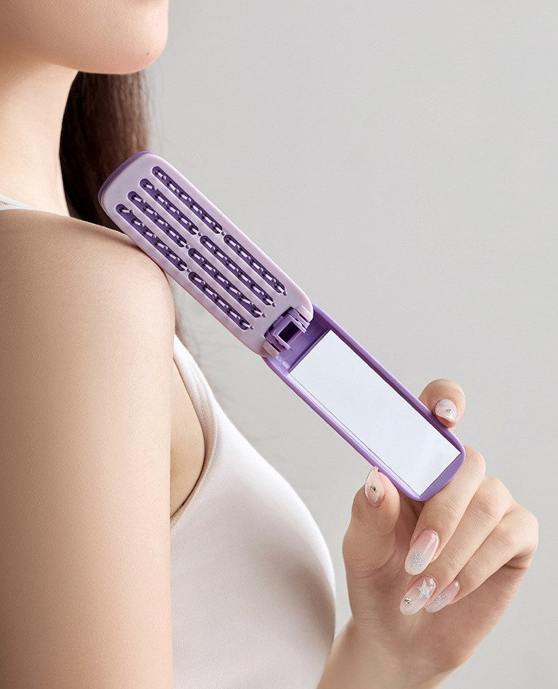 Folding comb with mirror by Glow Ritual