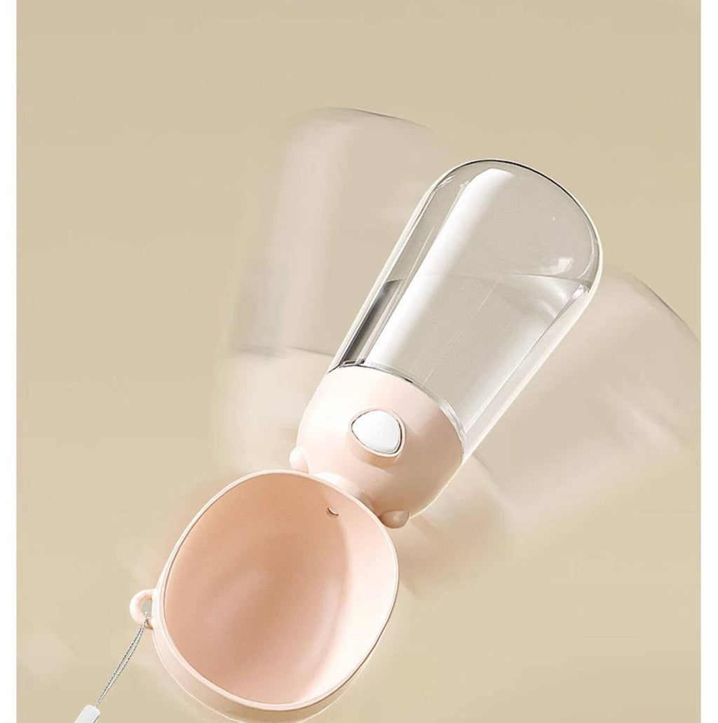 Portable pet water bottle by Glow Ritual