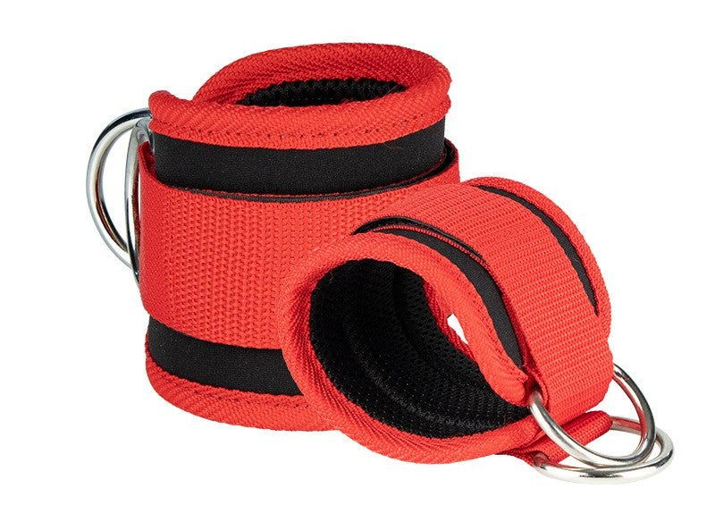 Ankle straps for cable machine by Glow Ritual