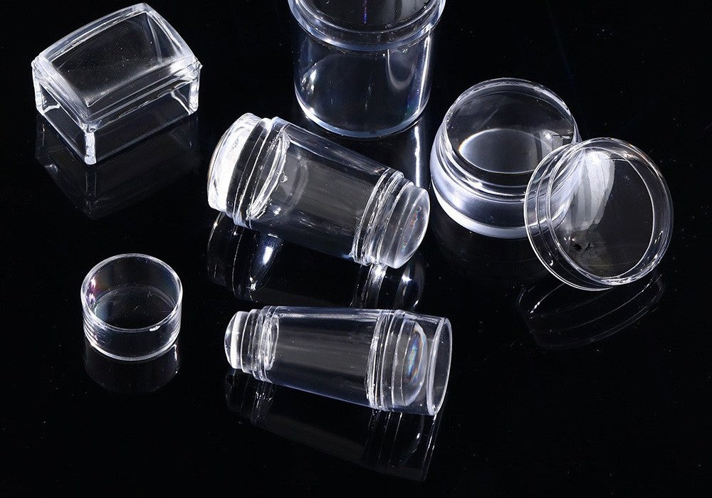 Clear silicone nail stamping kit by Glow Ritual