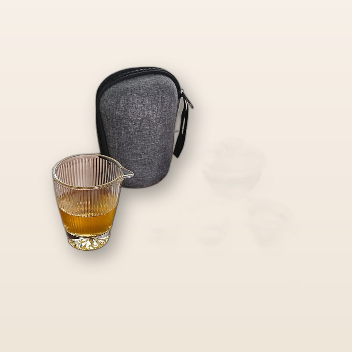Travel gaiwan tea set by Glow Ritual
