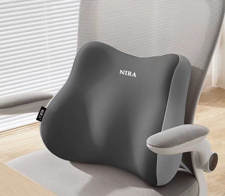 Memory foam lumbar support pillow by Glow Ritual
