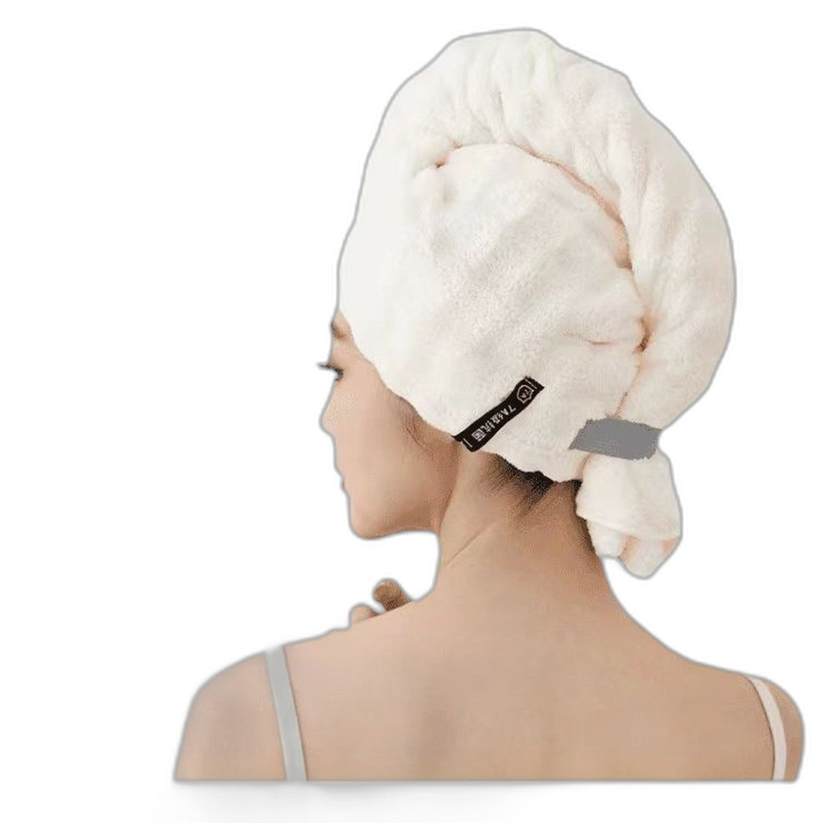 Microfiber hair towel wrap by Glow Ritual
