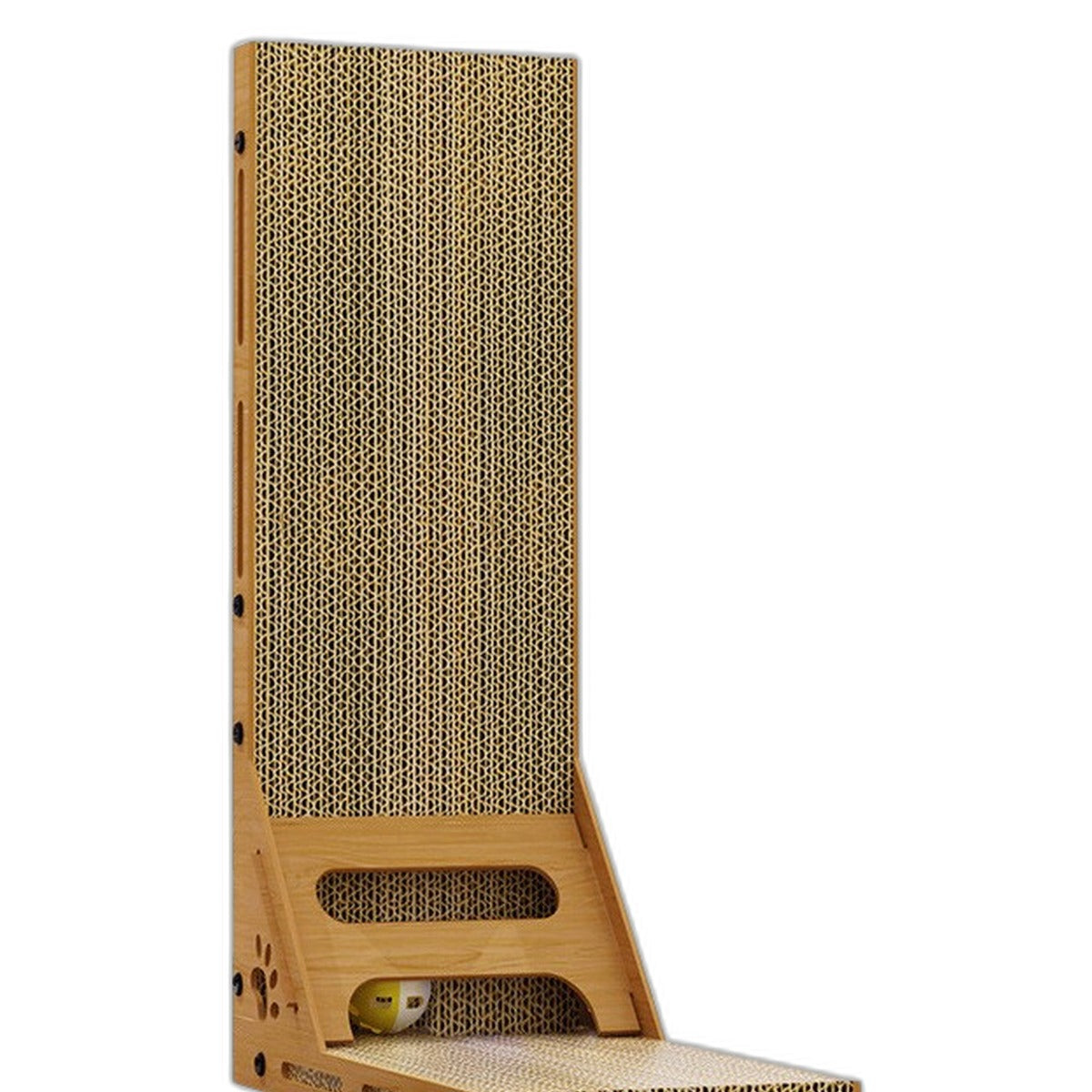 L-shaped cat scratcher by Glow Ritual