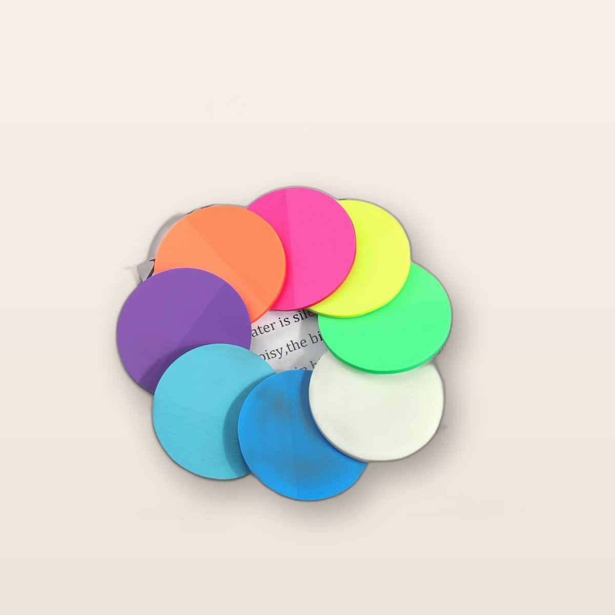 Round sticky note set by Glow Ritual