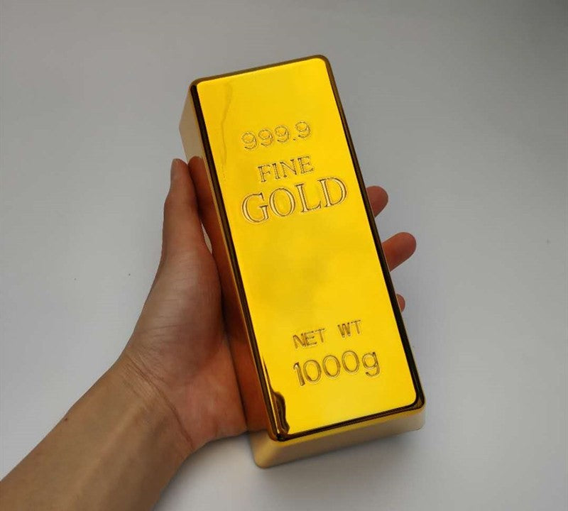Gold bar door stop by Glow Ritual