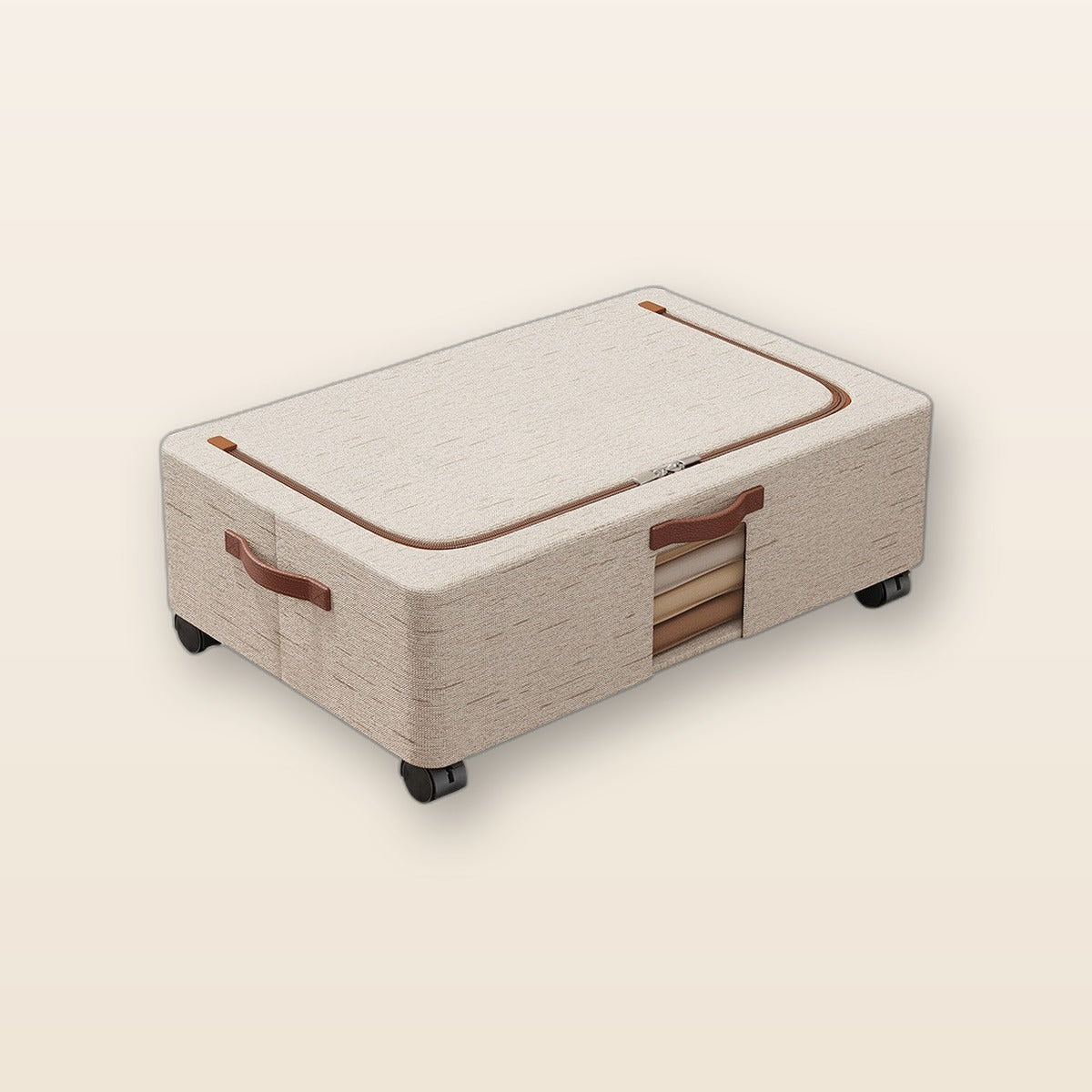 Under-bed storage drawer with wheels by Glow Ritual