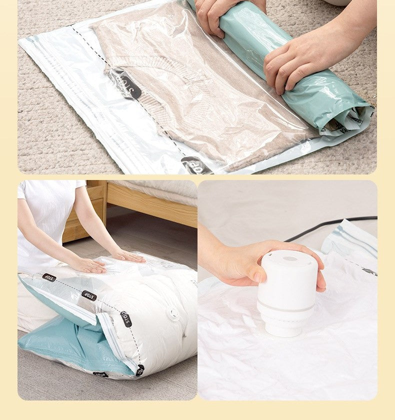 Vacuum storage bags by Glow Ritual