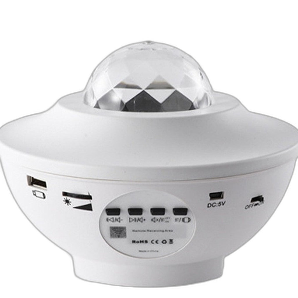 Galaxy star projector night light by Glow Ritual