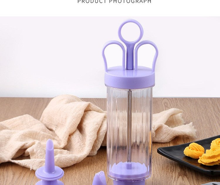 Cookie press gun set by Glow Ritual