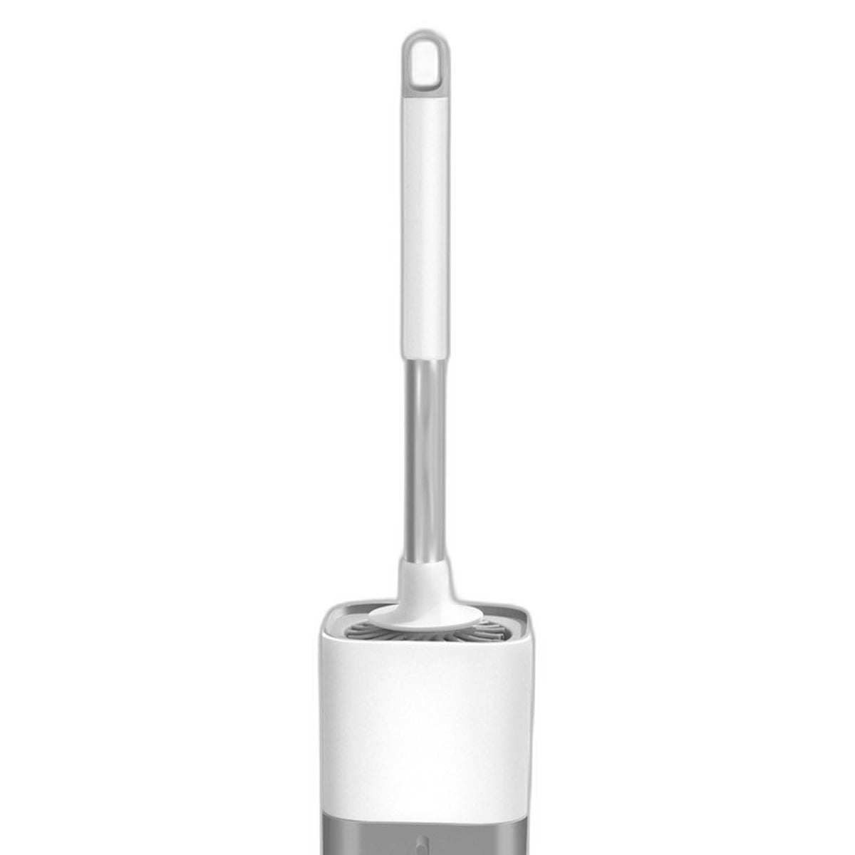 Silicone toilet brush with holder by Glow Ritual