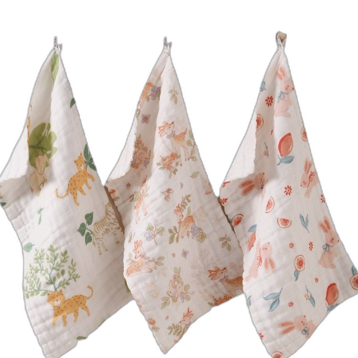 Muslin face cloths set by Glow Ritual