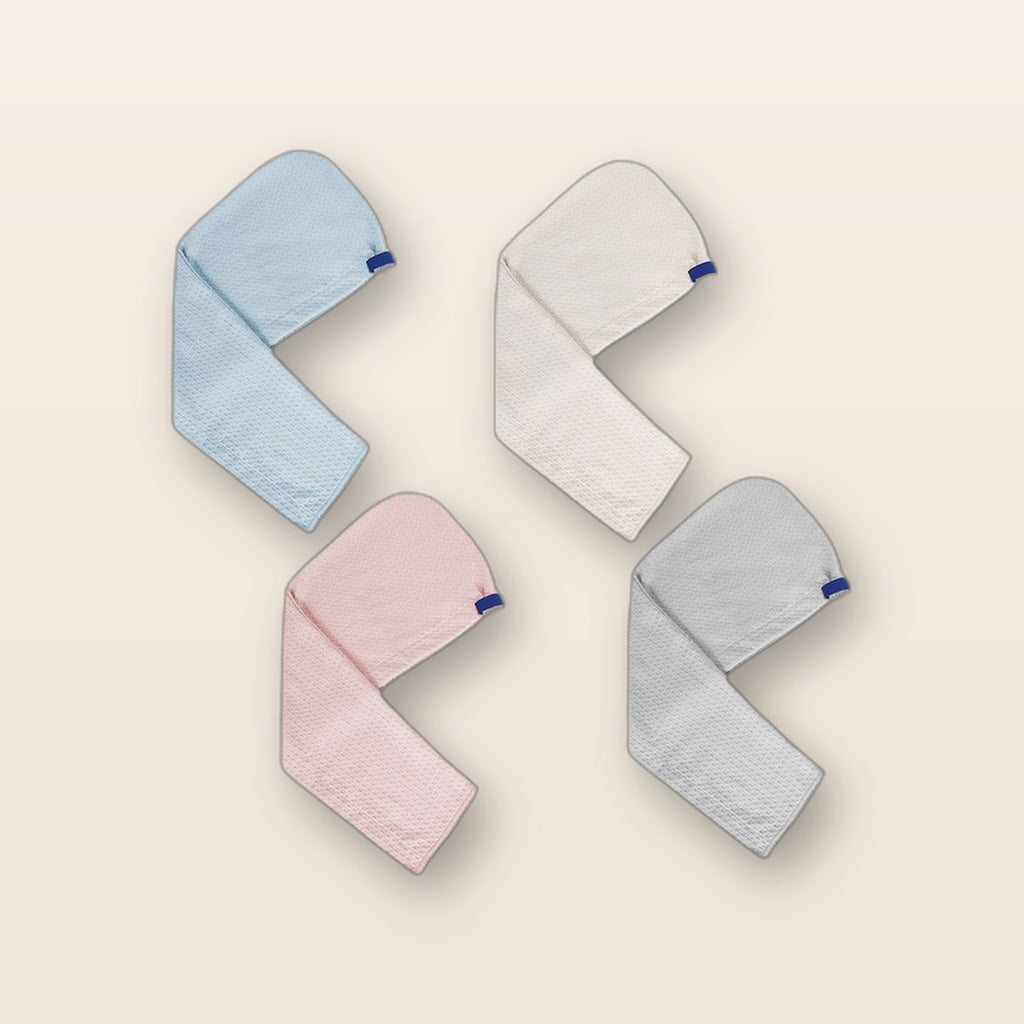 Microfiber hair towel wrap by Glow Ritual