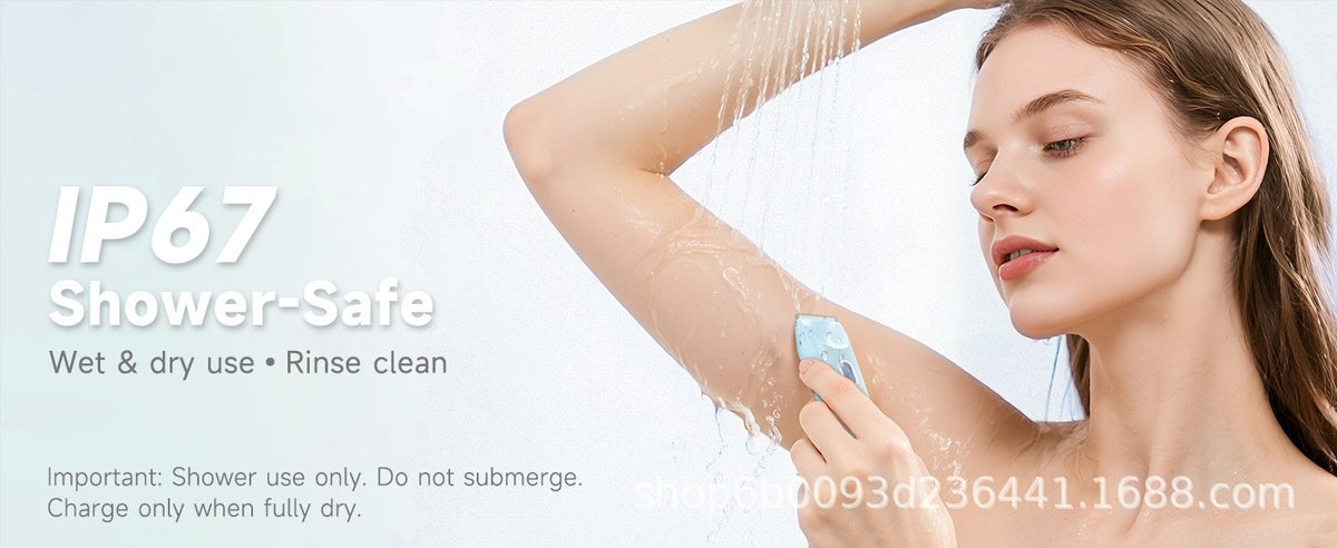 Rechargeable bikini trimmer for women by Glow Ritual