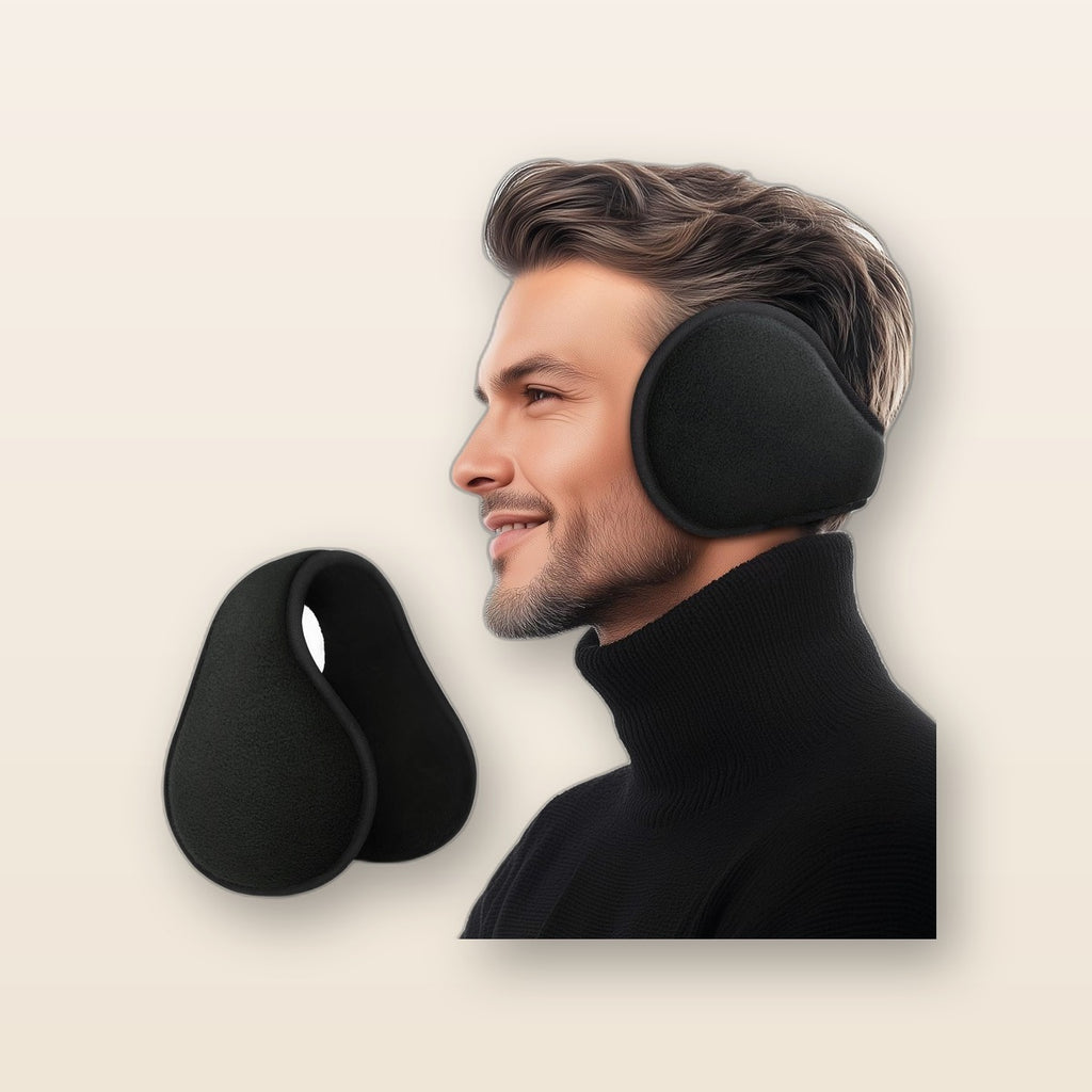 Behind-the-head ear muffs by Glow Ritual