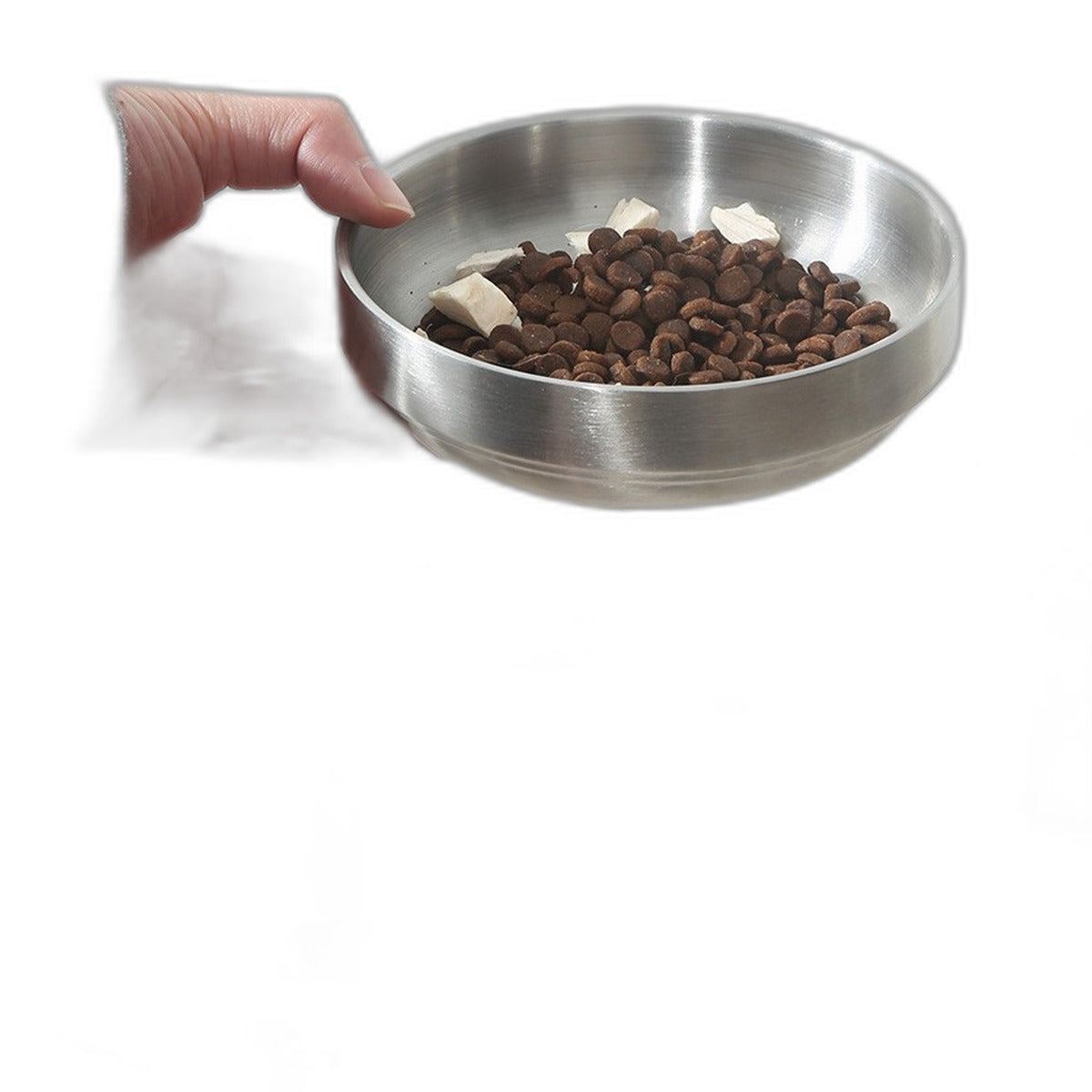 Elevated pet bowl stand by Glow Ritual