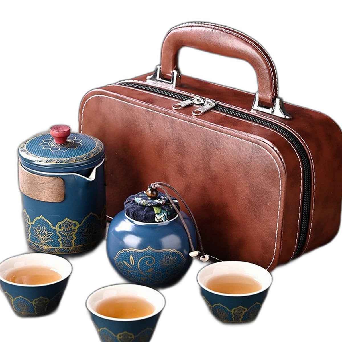 Travel gongfu tea set by Glow Ritual