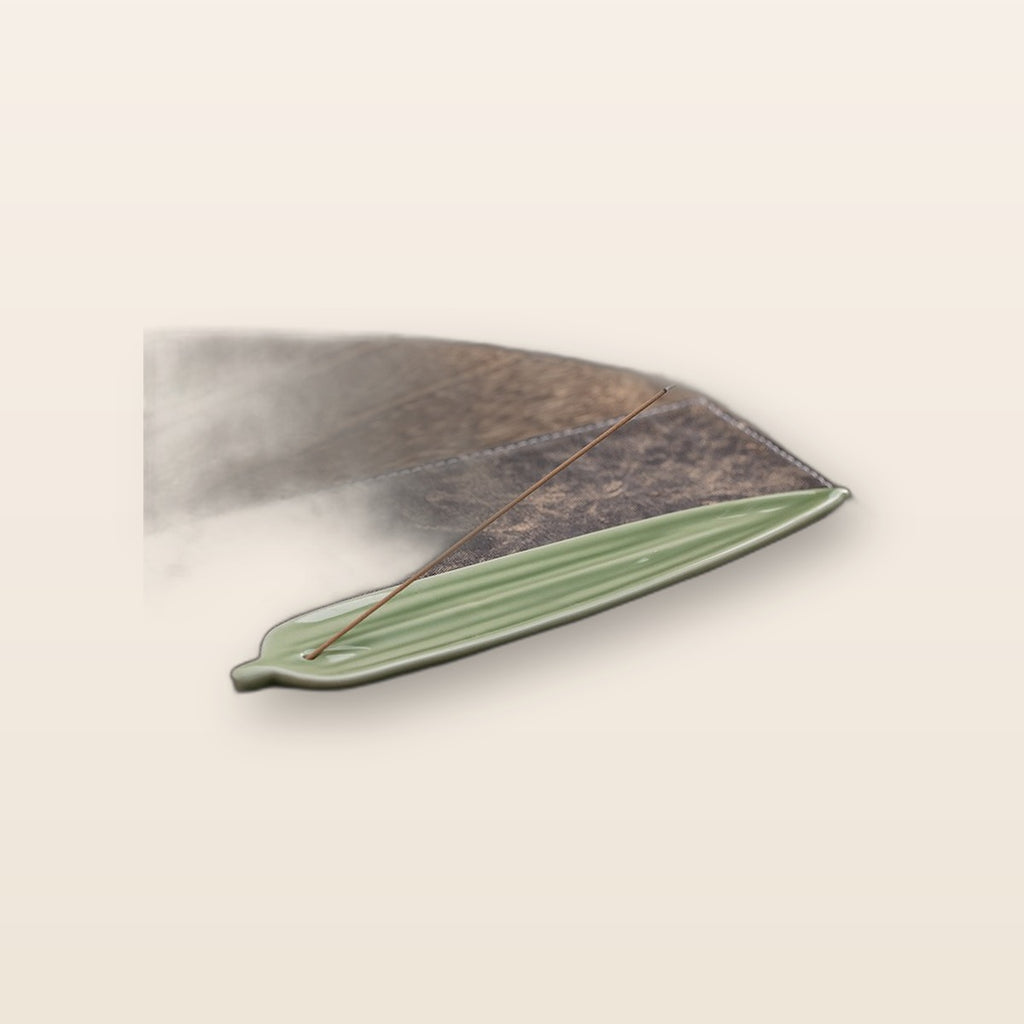 Ceramic incense holder by Glow Ritual